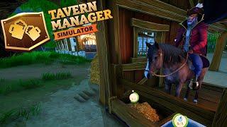 СНОВА РАБОТА В КОНЮШНЕ ► ФИНАЛ Tavern Manager Simulator #17