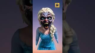 Horror Version of Frozen character #scary #creepy