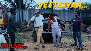 Vettaiyan Prank | Prankster rahul & azar | comdey Videos