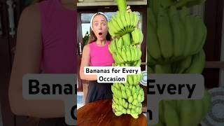 I Didn’t Know Bananas Came for Every Occasion: Recipes and Life Hacks #ExoticFruits #TropicalFruits