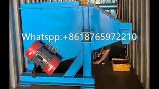 vibration sand crusher machine for foundry resin sand molding line