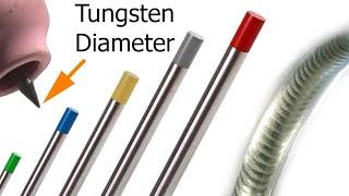 TIG Welding Aluminum Fabrication - Tungsten Diameter Selection - Funny Story and Placebo Effect