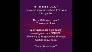 Have you seen repeating numbers? It's a message from your guides above. Follow for more! #spiritual