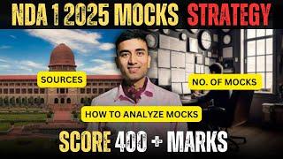 2 months Mocks Strategy for NDA 1 2025 #nda #army