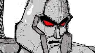 Drawing Dinobot and Megatron on iPad Pro Procreate