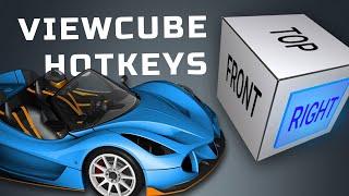 Autodesk Alias 3D Modleing Tips - VIEWCUBE Hotkeys