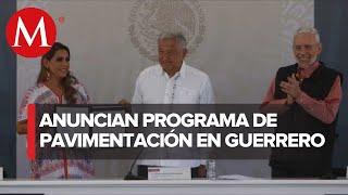 AMLO presenta programa de caminos en la Montaña de Guerrero