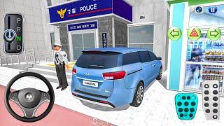 New Old KIA Carnival MPV car in Police Station - 3D Driving Class Simulation - best Android gameplay