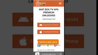 INAT box tv.   https://inat-box-apk.com.tr/