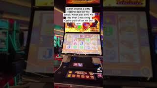 $690 Win on the Buffalo Slot Machine! on MSC Meraviglia