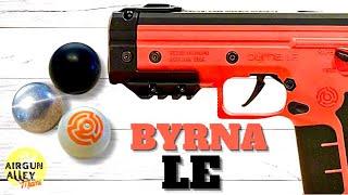 BYRNA LE • NYLON vs ALUMINUM vs RUBBER-STEEL AMMO