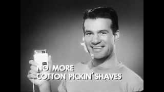 Schick Shavers Commercial 1950's