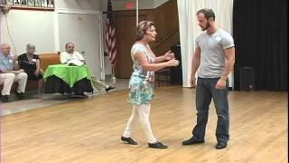 Tonya Smith tango connection lesson : Caminada