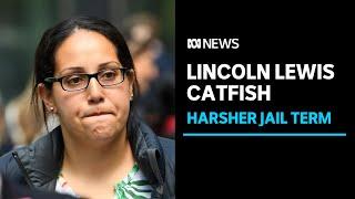 Lincoln Lewis 'catfish' Lydia Abdelmalek gets more jail time | ABC News