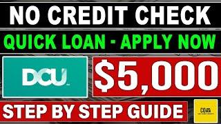 GET $5000 Quick Loan | NO CREDIT CHECK | Step By Step Guide | Easy Personal Loan | Credit Oaks