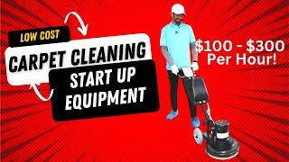 $300/hr Carpet Cleaning Equipment Start Up Kit - VLM Encapsulation Dry Cleaning Method (Encap)