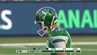 CFL 2018-06-30  Montreal Alouettes vs Saskatchewan Roughriders Highlights