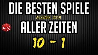 Die besten Spiele aller Zeiten ∙ Plätze 10 - 1 ∙ Meine Top 100 Brettspiele ∙Ausgabe 2019