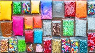 Making Relaxing Crunchy Slime With Bags - Izabela Stress