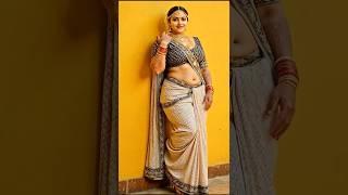 Classic Vibes, Digital Magic - AlBrings Saree Glamour to Life ️