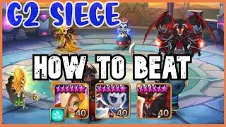 HOW TO BEAT SEARA - ORION - RAKAN IN G2 SIEGE!