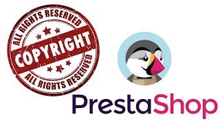 How To Remove Or Change Copyright Information "Ecommerce Software By Prestashop" In Prestashop 1.7