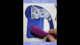 ENNUI Skincare️Inside Out 2  #insideout  #asmr #papercraft #makeup #paperdiy