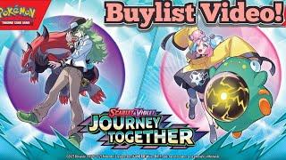 Journey Together Competitive Pokemon TCG Buylist Video!