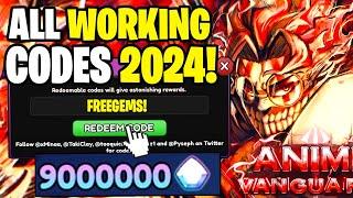 *NEW* ALL WORKING CODES FOR ANIME VANGUARDS IN NOVEMBER 2024! ROBLOX ANIME VANGUARDS CODES