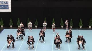 EM2016 NRC Tigers Senior Coed Elite ECU European Cheerleading Championships 2016