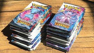 Pokemon Cards SHINING LEGENDS BOOSTER BOX OPENING! (RAREST CARD pulled TWICE!)