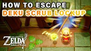 How to Escape from Deku Scrub Lockup ► Zelda Echoes of Wisdom