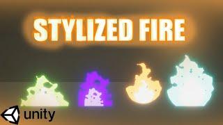 Stylized Fire | Unity Tutorial | Fire Shader