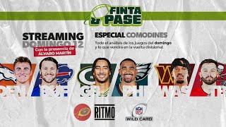 FINTA & PASE - Especial domingo de Comodines  | Ritmo NFL | 12.ENE.25