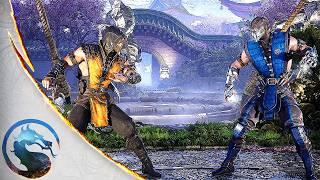 Mortal Kombat 1 Scorpion vs Sub-Zero MKX Skins VERY HARD (High Level)