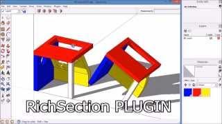 RichSection plugin for Sketchup, video #01