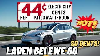 Bei EWE Go laden für nur 0,44 Euro/KWh ! So gehts…