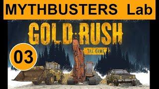 Gold Rush: The Game - MythBustersLab. (03) - Магнетит до промывателя или после. Вымывание золота.