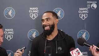 “We Have To Reestablish Ourselves” | Mike Conley Training Camp Sound | 10.02.24