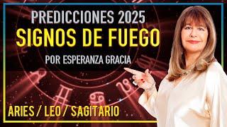 PREDICCIONES 2025 SIGNOS DE FUEGO | ESPERANZA GRACIA