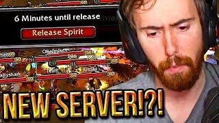 Asmongold Is Thinking About Leaving His PvP Server (Faerlina) - Classic WoW