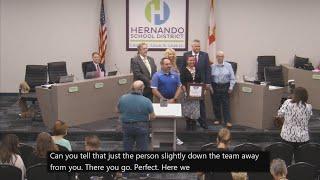 Hernando Schools - Veterans Recognition - August 2024 - Carol Albanese