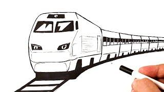 How to draw a High-speed rail