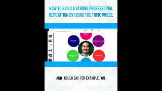 How to Build a Strong Professional Reputation by Using the Topic Wheel