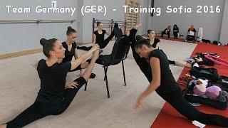 Seniorgroup Germany (GER) Training World Cup Sofia 2016