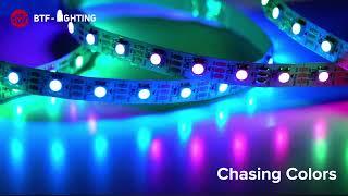 BTF-LIGHTING: WS2812B LED Strip Lighting Details, How to Light