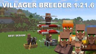 EASY AUTOMATIC Villager Breeder in Minecraft 1.21.6 NEWEST UPDATE!