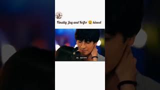 Jay and Keifer  kissed  ahhhhh why I'm blushing  finally they kissed #angmutyangsectione