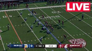 NCAAF LIVE Washington State Cougars vs. San José State Spartans | Week 4 - 2024 College Football 25