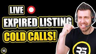 Cold Calling Real Estate Leads "Live" | New & Old Expired Listings